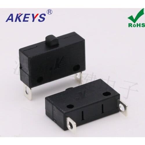 10pcs Hair dryer switch fly hair dryer JJ-5 hot and cold air switch two feet micro-motion coffee machine KW11B XN-7