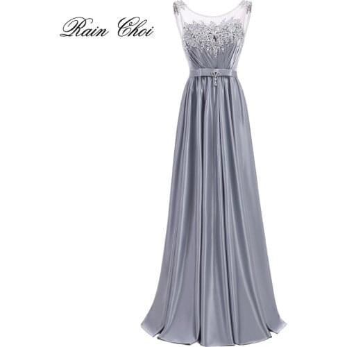 2021 Bridesmaid Dress Elegant Formal Evening Dresses Long Wedding Party Gowns