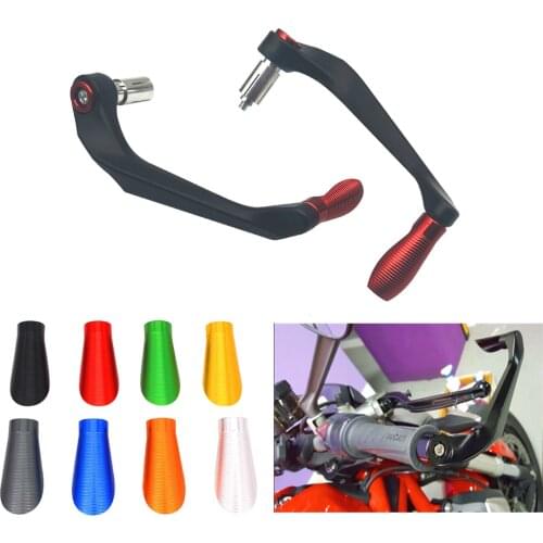 Aluminum Motorcycle CNC Handlebar Brake Clutch Levers Protector Guard For Yamaha R3 R25 Yzf R1 Yzf R6 Handle Bar Moto Parts Bike