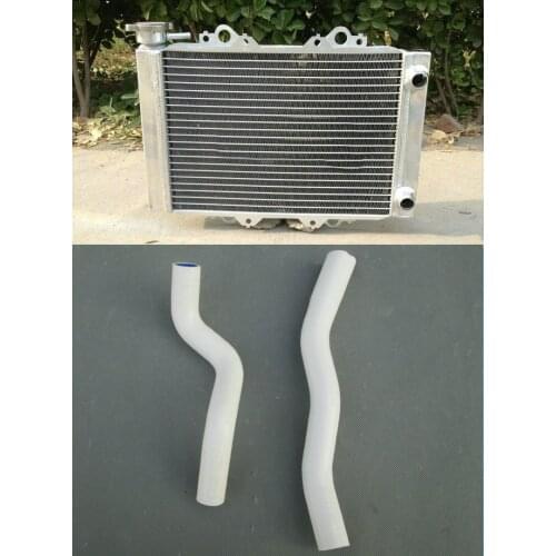 Aluminum Radiator + silicone HOSE FIT for Kawasaki KFX450 KFX450R KFX 450 R 2008-2012 2011 2009 2010