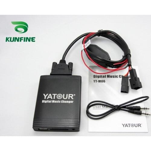 Car Digital Music Changer Adapter USB SD Aux MP3 Interface Car Stereo Radio For BMW4 Bluetooth Phone Mould&Controller Optional