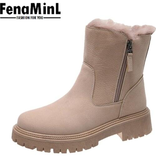 FenaMinL Women's Ankle Boots