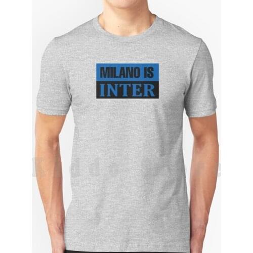 Is Inter T Shirt Men Cotton Cotton S-6xl Club Football Italia Interisti Interista Rossoneri I Rossoneri Inter Curva Nord