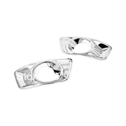 Car Styling Chrome Front Fog Light Cover For Kia Rondo Carens 2007-2010