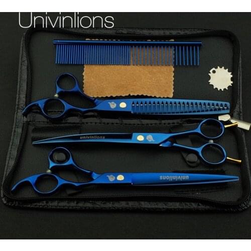 8" set curved groomer scissors pet shears dog grooming scissors cutting dog cat animal hair scissors curved dog hair clippers