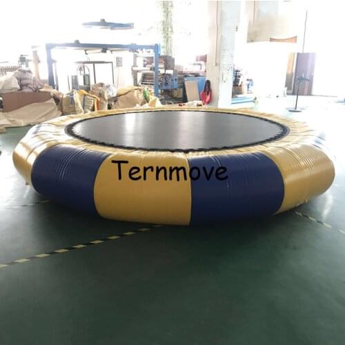 Inflatable bouncer water park used Jumping Inflatable Bungee bouncer Jumping Trampoline inflatable water trampoline