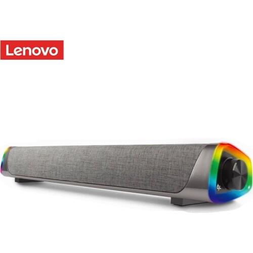 Lenovo L101 Desktop Speaker Stereo Music Surround Subwoofer Speaker For Macbook Laptop Notebook PC Player Wired Loudspeaker