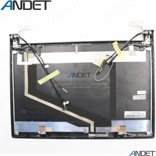 New Original for Lenovo Flex 14 Rear Lid Top Case LCD Back Cover with Hinge Cable Set Black 90203920 3DST6LCLV00