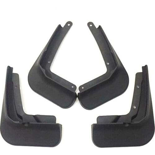 Fit for VW Bora 18 mudguards, no drilling is required. The rubber strips of the front and rear mudguards have been modified