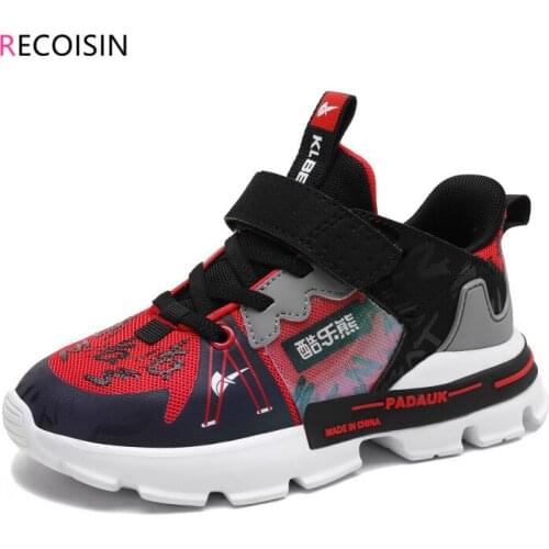 RECOISIN 2020 Autumn Children Shoes High Quality Sports Shoes For Boys Sneakers Running Trainers Kids Shoes Chaussure Enfant