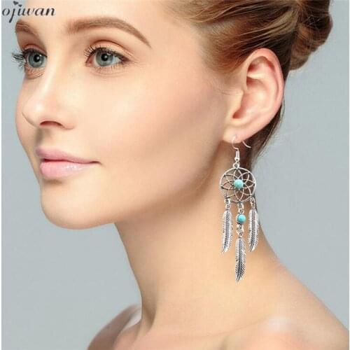 Ethnic Earrings Bohemian Jewelry Vintage Earrings For Women Dangle Drop Earrings Tribal Gypsy Jewelry 2020