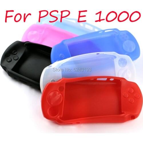FOR PSP E 1000 Silicone Case Silicone Soft Protective Cover Shell for PSPE1000 PSP E1000 Body Protector Skin Case