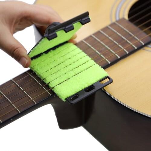JOYO Guitar String Scrubber Fingerboard Strings Cleaner for Guitar Bass Stringed Instrument Guitar Parts & Accessories