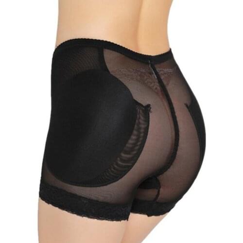 Body Sculpting Panties Mesh Breathable Fake Ass Hip-lifting Shorts Lady Hips Shaping Body-sculpting Pants Padded Hip Panties