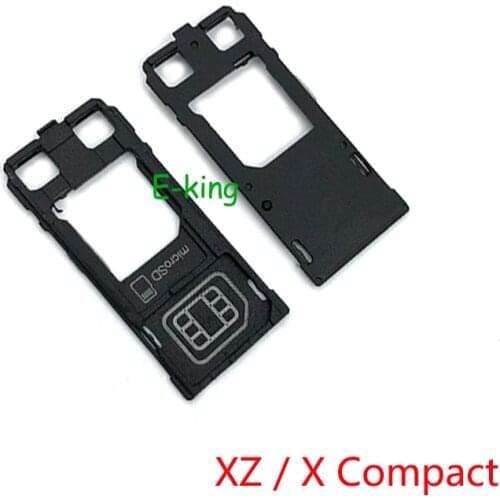 10PCS For Sony Xperia XZ X Compact Z5 Premium Sim Card Slot Tray Holder Sim Card Reader Socket