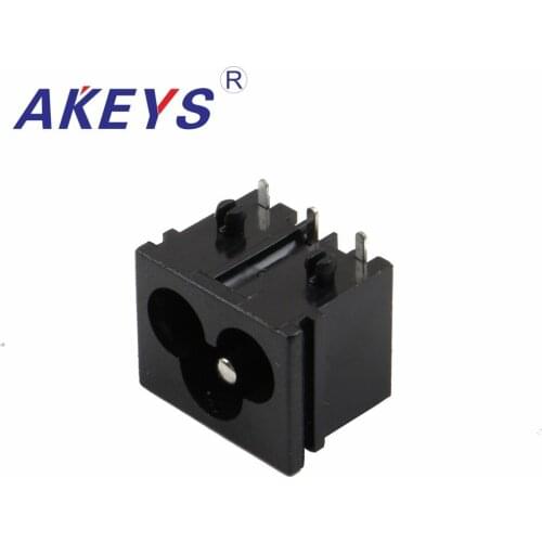 10 PCS AC-031A High quality 4pins AC power socket switch with hole in male socket appliance socket