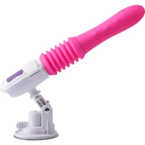 Hand-Free 10 Speed Automatic Telescopic Dildo Vibrator Sex Toys For Woman G-spot Stimulation Massager Anal Vibrator for Orgasm