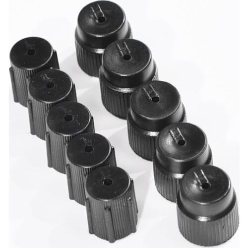 20Pcs/Set R134a 13mm & 16mm Air Conditioning Service AC System Charging Port Caps Car Charging Port AC System Caps Accessories