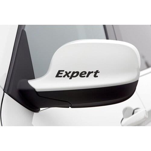 4pcs Wing Stickers fits Peugeot stickers Expert window Decal Vinyl Adhesive auto mirror decals 10cm