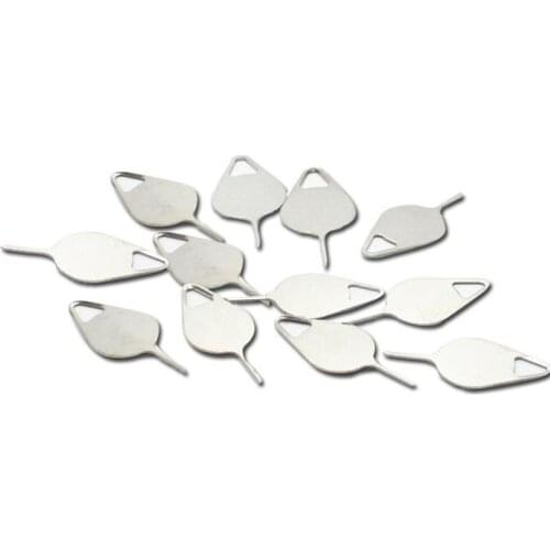 500pcs/lot New Sim Card ejector tool Sim Card tray eject pin key tool for mobile phone SIM card pin