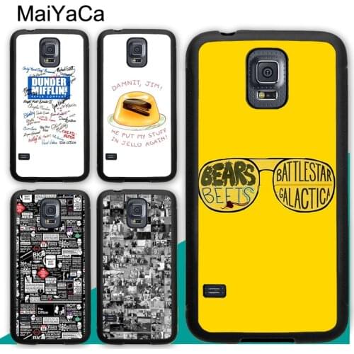 The Office Jim as Dwight Quote Case For Samsung A21S A20e A71 A51 A10 A40 A50 A70 Galaxy S20 Plus S10 S9 Note 20 Ultra