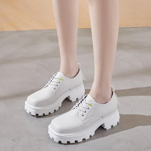 Damiiaowu Leather Pumps