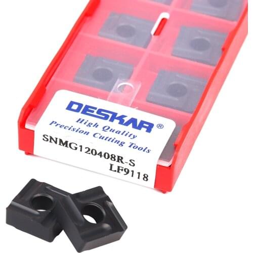 SNMG120408R-S LF9118 SNMG120408L-S LF9118 Carbide Blade CNC Lathe Cutting Tool External turning tool for Machine tool processing