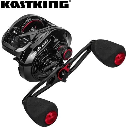 KastKing Royale Legend II 200 Baitcasting Reel 6.4:1 Gear Ratio Reel Freshwater Aluminum Spool 10 KG Max Drag Bass Fishing Coil