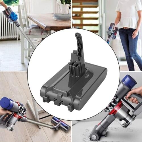 3000/3500/4000mAh 21.6V Li-ion Battery for V8 Absolute Fluffy Vacuum Cleaner 19QE