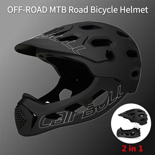 Cairbull Full Face Bike Helmet MTB Mountain Road Sport Safety Bicycle Helmet Motorcycle DH Downhill Cycling Helmet Casco BMX