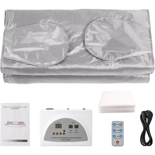 220V Sauna Blanket Detox Far Infrared Stretch Hand Design Professional Fitness Machines Fit To Beauty Machine Weight Loss