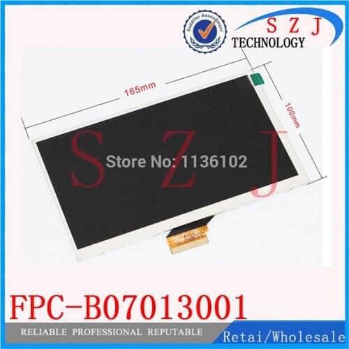 Original 7'' inch Tablet PC fpc-y82858 LCD display FPC-B07013001 lcd screen calendar Free shipping