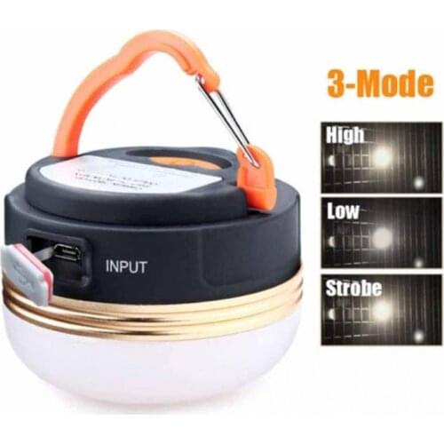 USB Charging Led Portable Lantern LED Camping Tent Light with Magnet, Hanging or Magnetic led Working Emergency Lamp