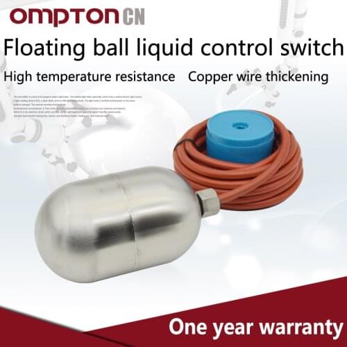 Stainless steel float switch water level sensor controller plastic automatic control valve water tower water tank water pump lev