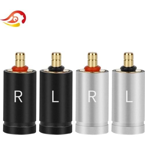QYFANG Earphone Pins Audio Jack Frosted Shell For UE Live UE6 Pro SUPERBAX IPX DIY HiFi Headphone Stereo Metal Wire Connector