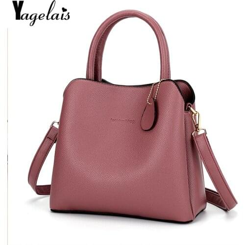 Fashion Womens Handbags Large Capacity Top-handle sheepskin Leather Bucket Crossbody Bag Casual Messenger Shoulder Bag Female