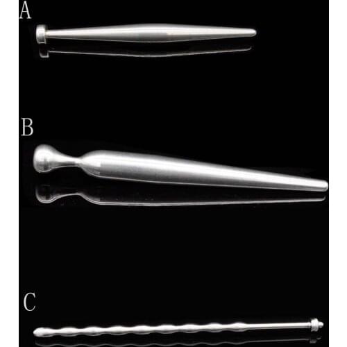 Manyjoy Stainless Steel Urethral Sounding Rod Penis Plug Sex Toys For Men Erotic Urethral Dilators Stimulate Penis Insertion