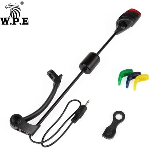 W.P.E Carp Fishing Bait Alarm Swinger Multicolor Illuminated Swinger Electronic LED Bite Indicator Carp Fishing Tackle 1pcs