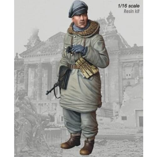 1/16 Resin Model Building Kit Figure officer