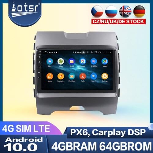 64GB PX6 Android 10.0 Radio For Ford Ranger 2015+ Car Multimedia Player GPS Navigation Auto Audio Stereo Head Unit Carplay DSP