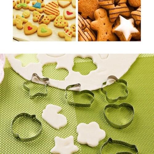 Halloween Cookies Cutters Pumpkin skull witch hat ghost bat stainless steel cutter mold Halloween Party DIY Baking Decor Biscuit