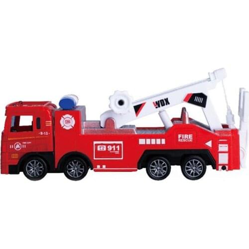 Toy Car FIreman FIre Truck Rescue Car 1PCS Mini Educational Toy Boy Children Gift Vehicle Model Alloy Diecast Ambulance 2020 NEW