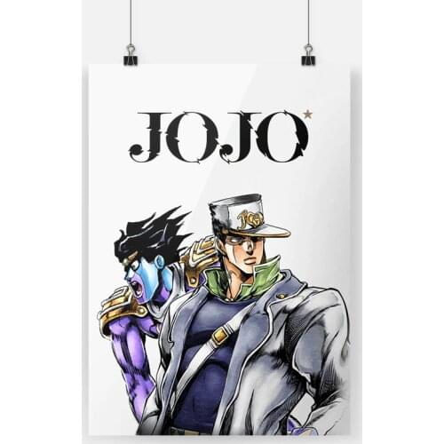 Canvas Painting Jotaro Kujo Home Decor Jojo S Bizarre Picture Modern Anime Role Printed Modular Poster Wall Art Bedroom Frame