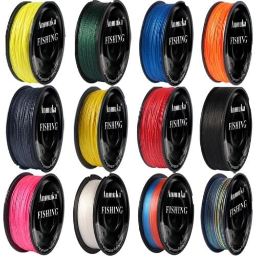 Fishing Line 4 braided 100m PE шнур рыболовный main line sub-line strong pull плетеная леска Fishing Accessories