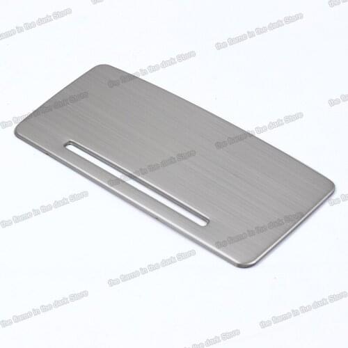 Lsrtw2017 for Sagitar Jetta Mk6 Car Rear Armrest Cigarette Lighter Panel Interior Accessories Mouldings 2015 2016 2017 2018 Vw