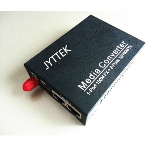 10/100M media converter Switch,42RJ45+1Fiber with single mode single fiber 20km 1310/1550nm FC