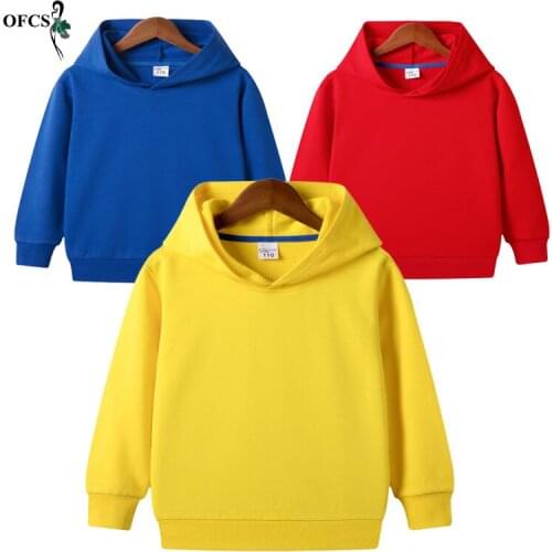 New Retail Kids Hoodies Girls Children Sweatshirt Boys Sweater Kid Boy Girl Hooded For Children Clothes Toddler Child Sportswear