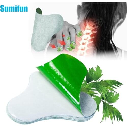 Sumifun 6/12Pcs Cervical Patch Pain Relief Plaster Joint Body Arthritis Chinese Medical Wormwood Pain Killer Patch Neck Care