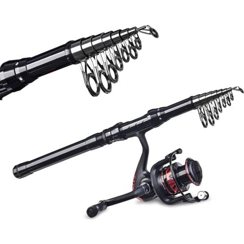 Sturdy Black Short Fishing Rod Non-Slip Shrink Lure Rod Fishing Pole Durable Sea Fishing Gear With Reinforced Guide Ring For Sea