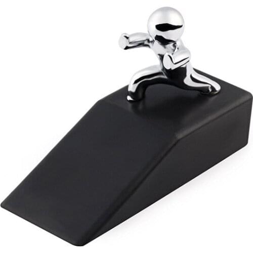 Shaolin Kungfu Door Stops Home Child Safety Door Stop Glass Anti-collision Rubber Door Stopper